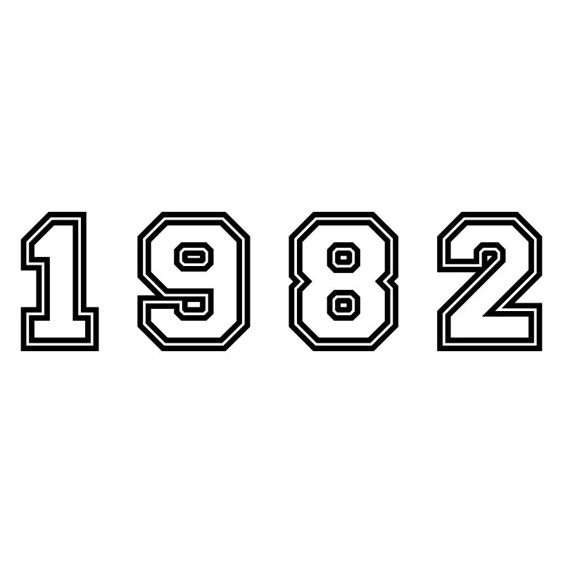 1982 Jahr Zahl