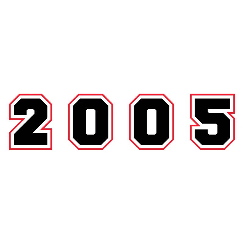 2005 Jahr Zahl