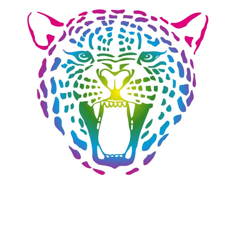 Leopard cheetah spots tropical gift summer
