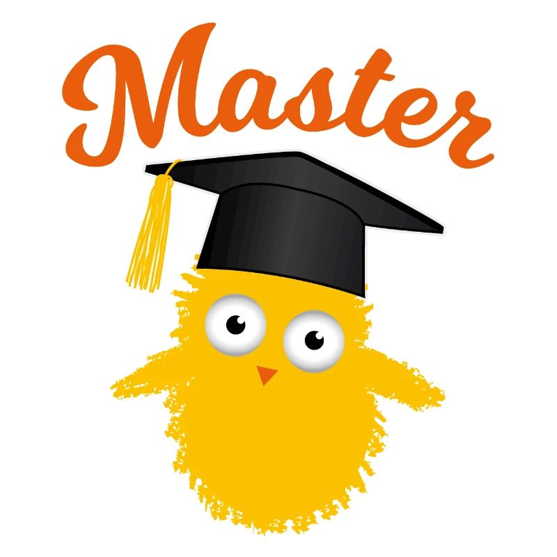 Master Chicks Funny Study Graduation Gift
