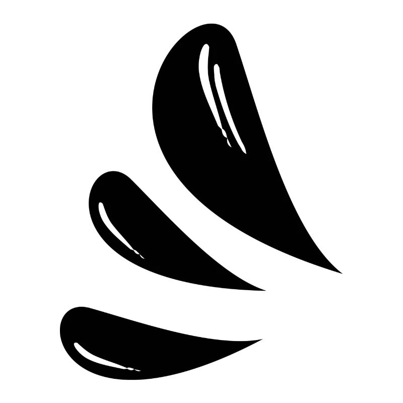 Tropfen Symbole