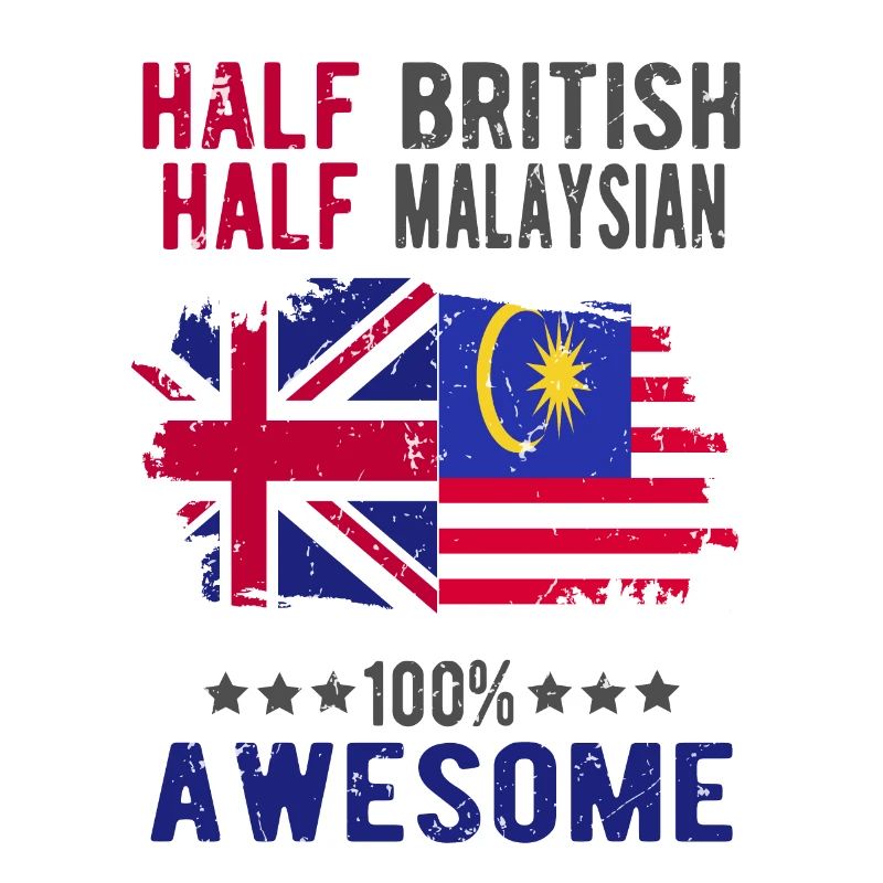 Half British Half Malaysian