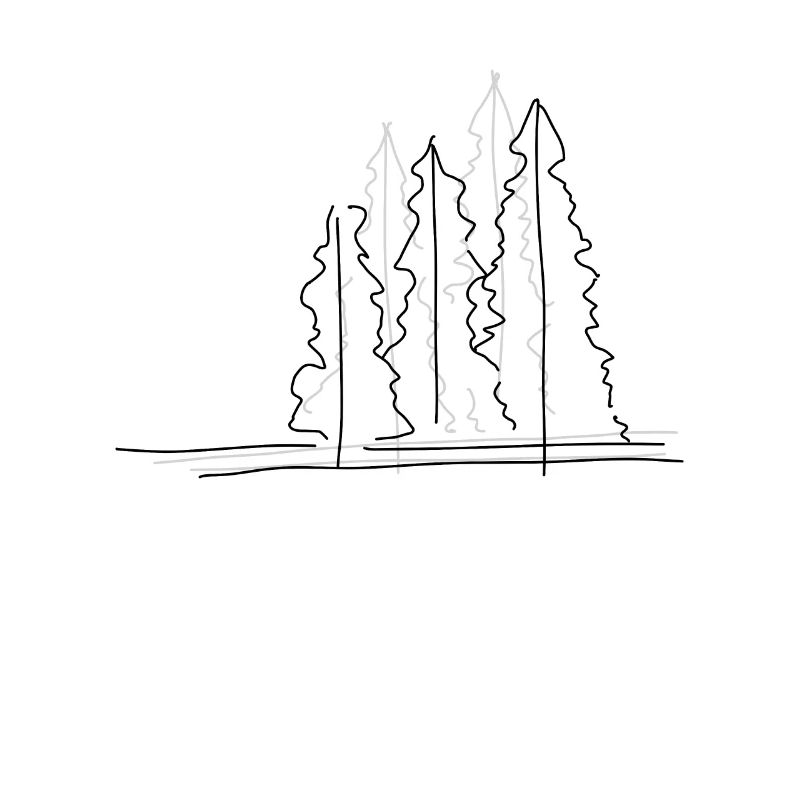 Baum Lineart