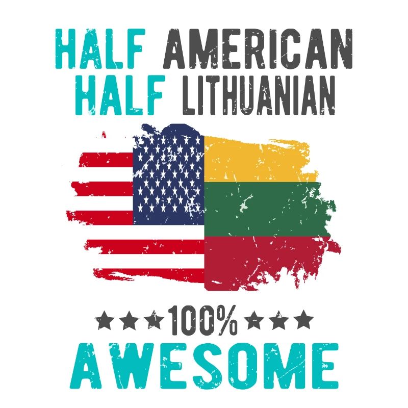 Half American Half Lithuanian