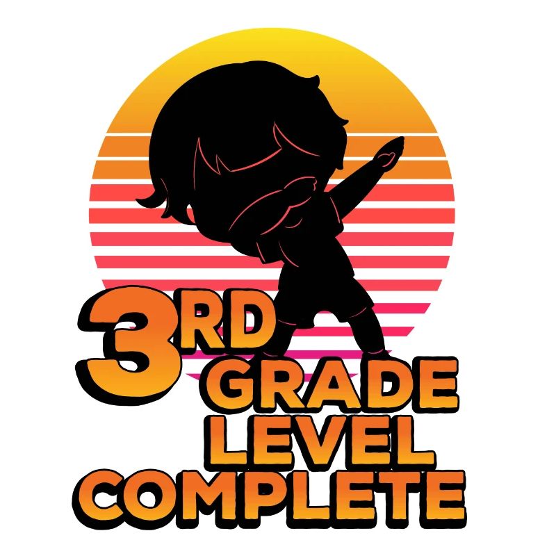 3rd grade Full silhouette dab end
