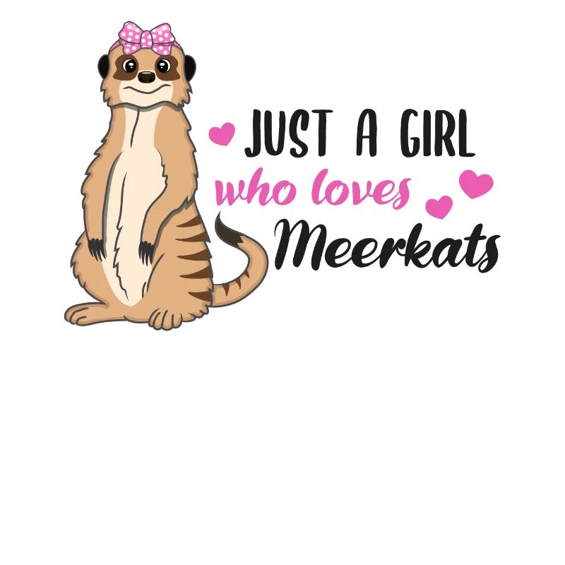 Erdmännchen Spruch Geschenk Damen Mädchen