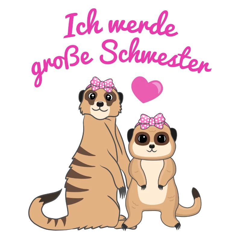 Ich Werde Große Schwester Erdmännchen Geschenk