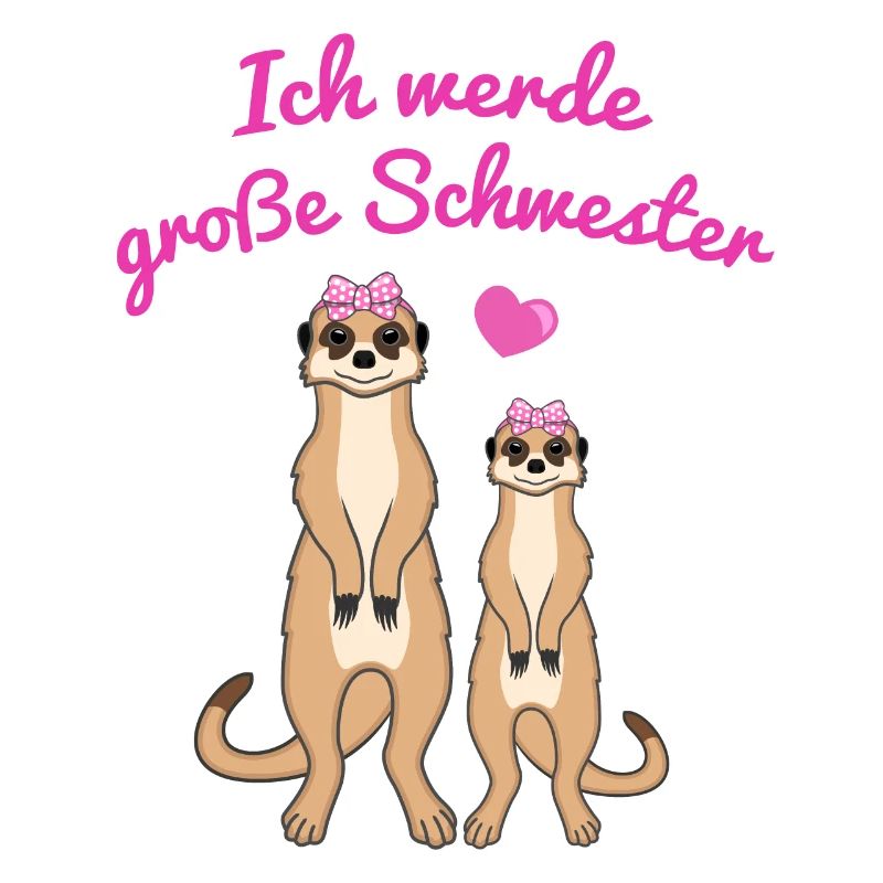 Ich Werde Große Schwester Erdmännchen Geschenk
