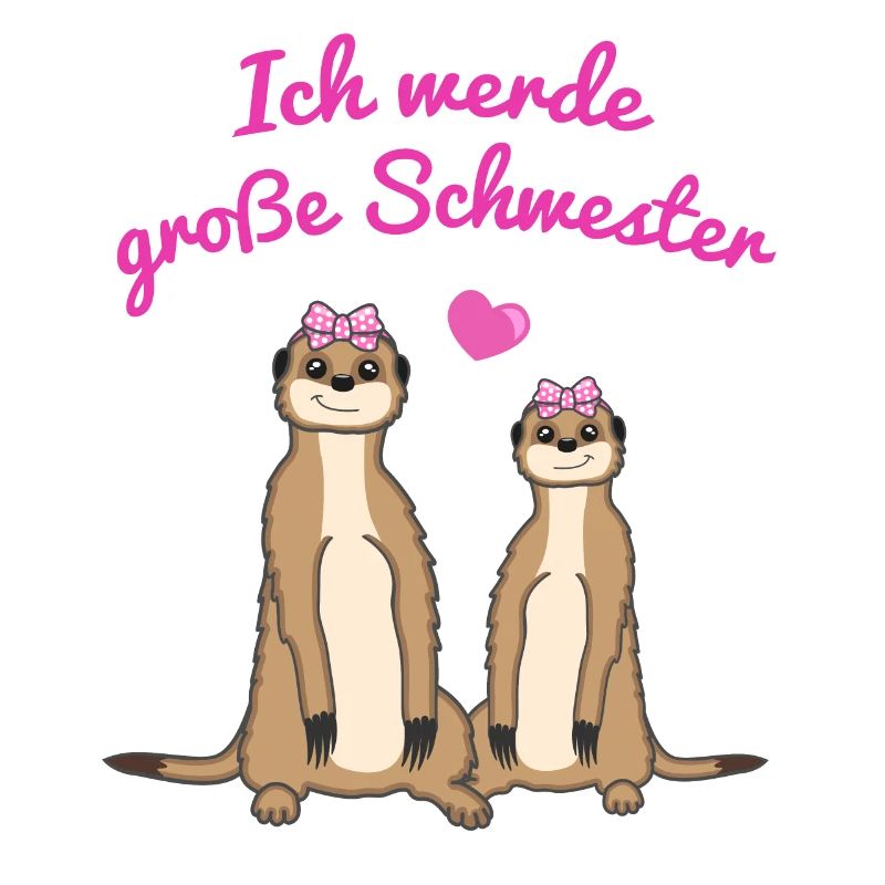 Ich Werde Große Schwester Erdmännchen Geschenk