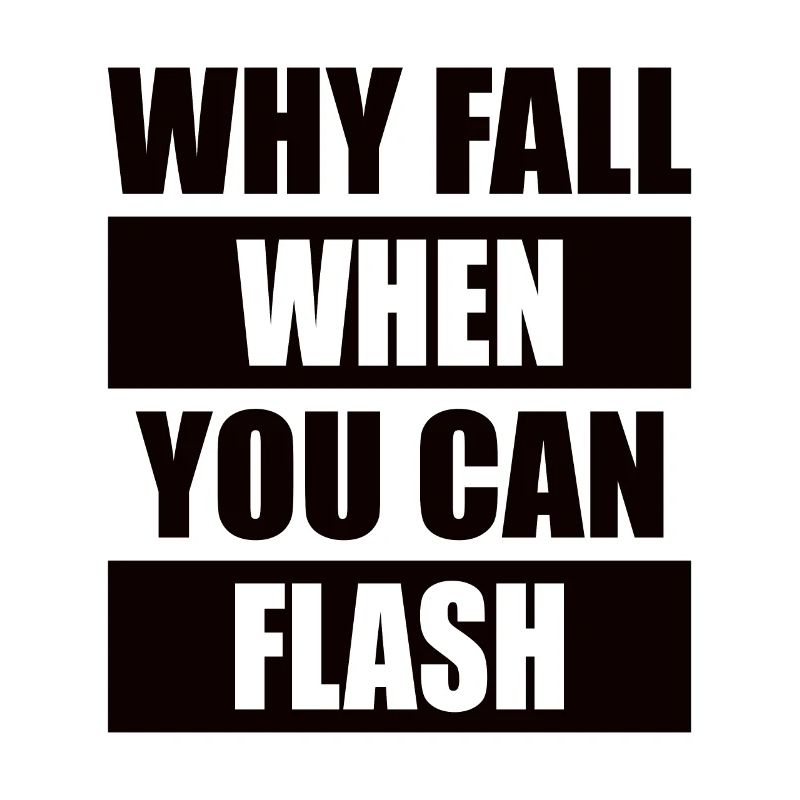 Why fall when you can flash boulderers