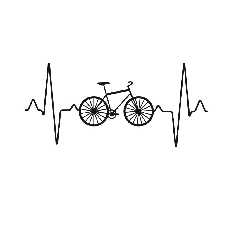 Fahrrad Herzschlag