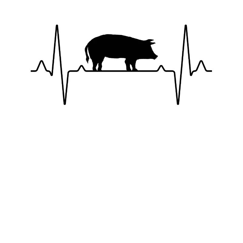 Schwein Herzschlag