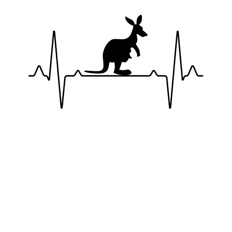 Kangaroo Australien Herzschlag