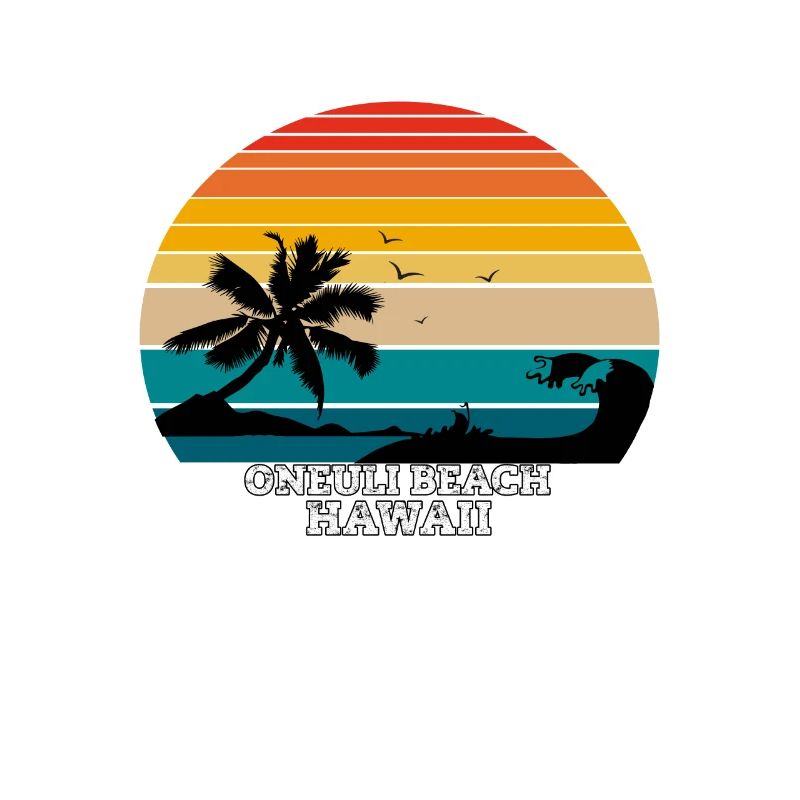 Oneuli Beach Hawaii gift