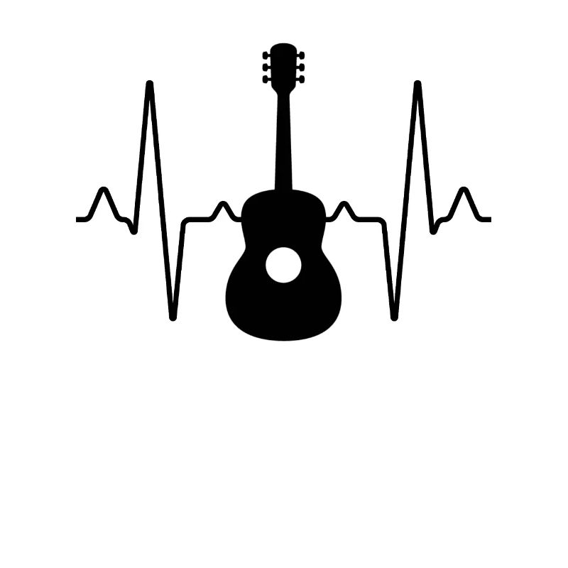 Gitarre Herzschlag