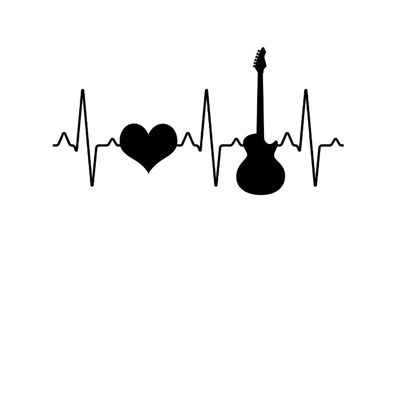 E Gitarre Herzschlag