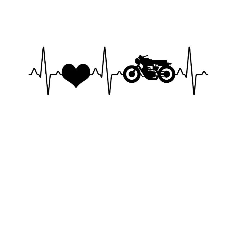Motorrad Herzschlag