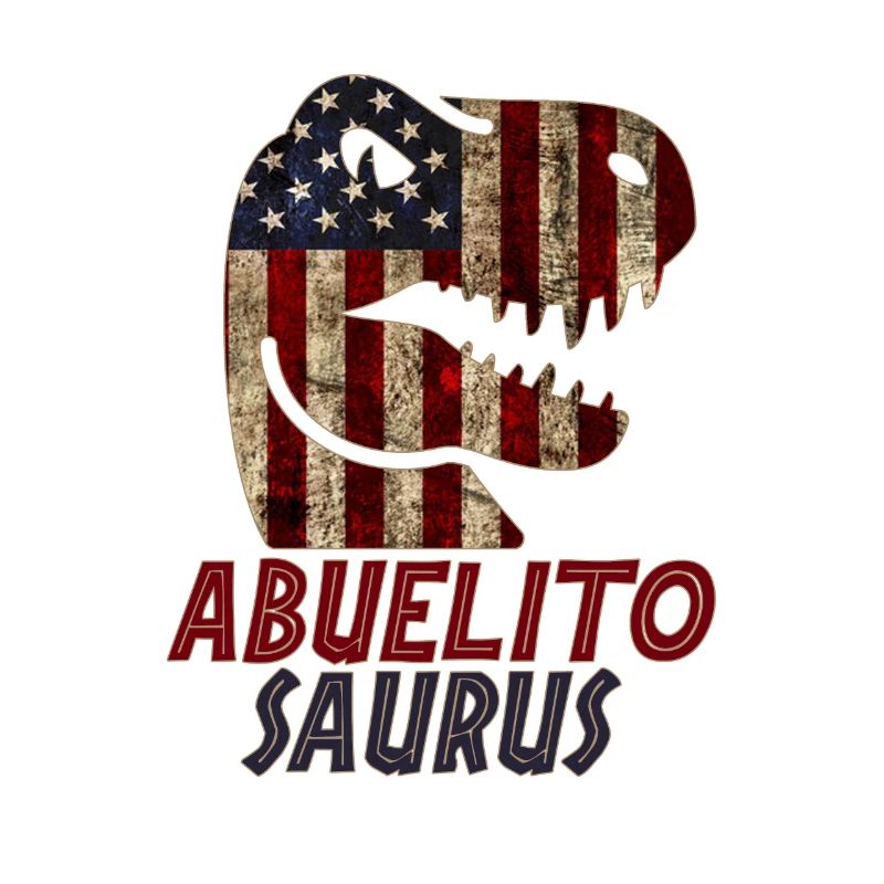 Patriotic Abuelito Dinosaur