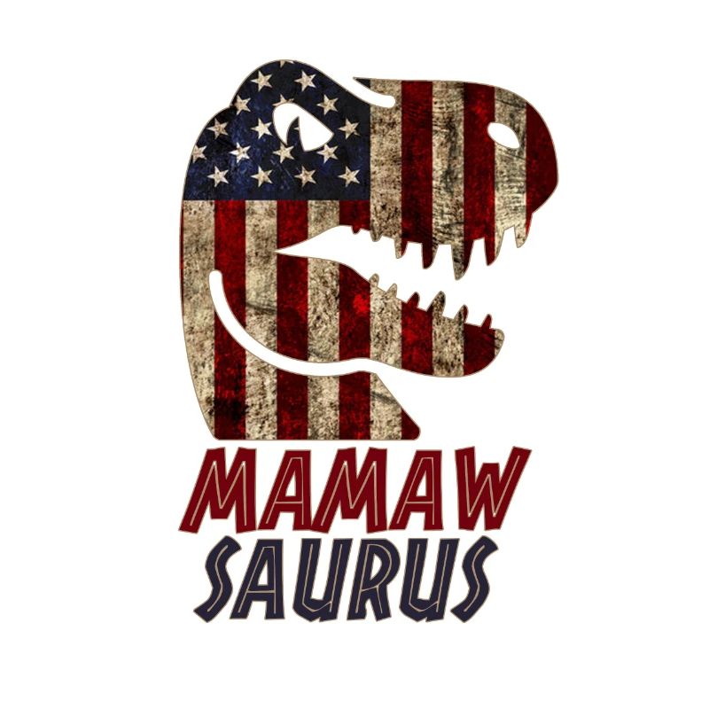 Patriotic Mamaw Dinosaur