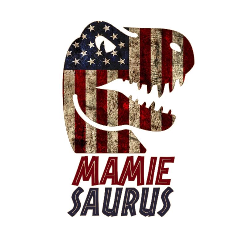 Patriotic Mamie Dinosaur