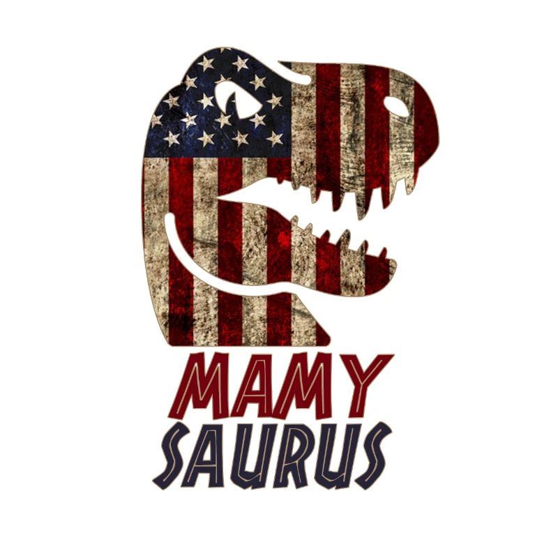 Patriotic Mamy Dinosaur