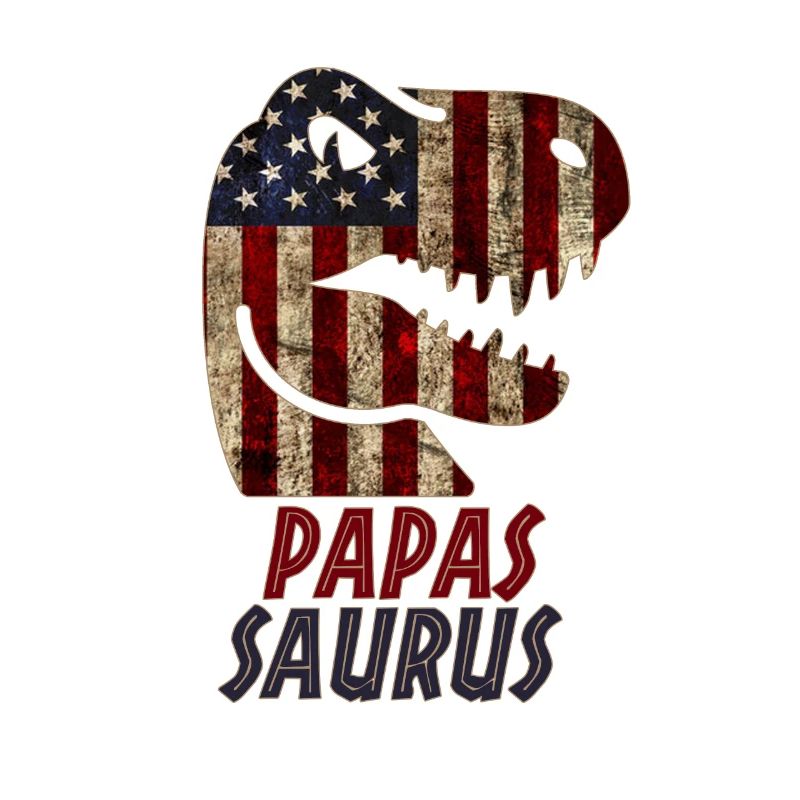 Patriotic Papas Dinosaur