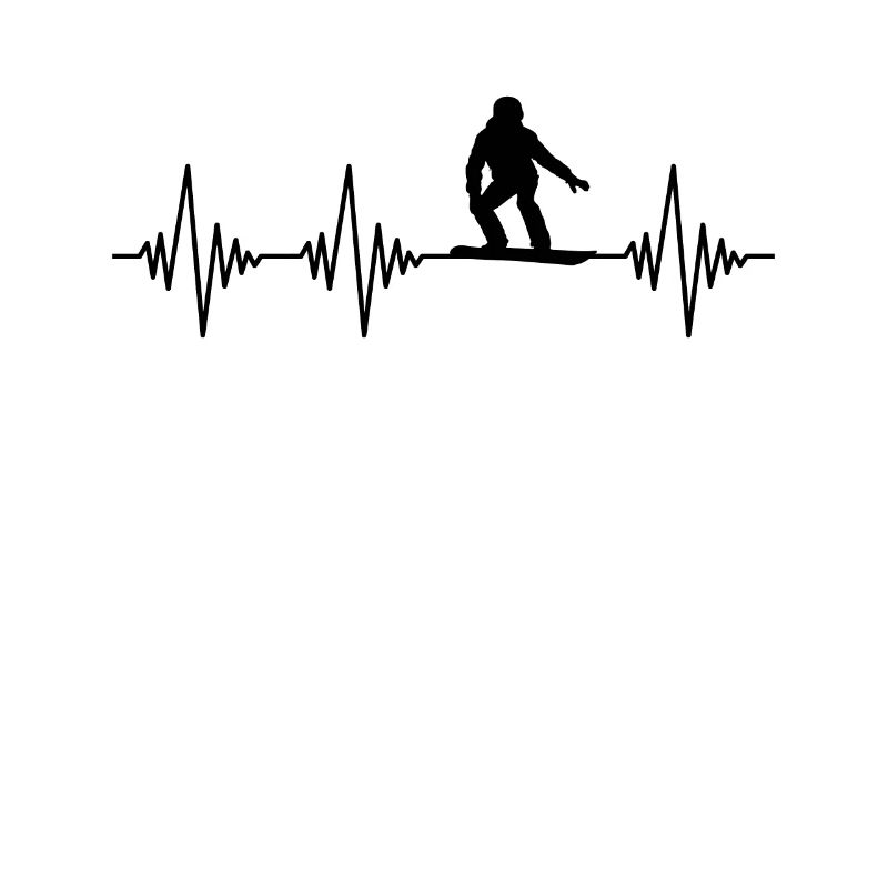 Snowboarding Herzschlag