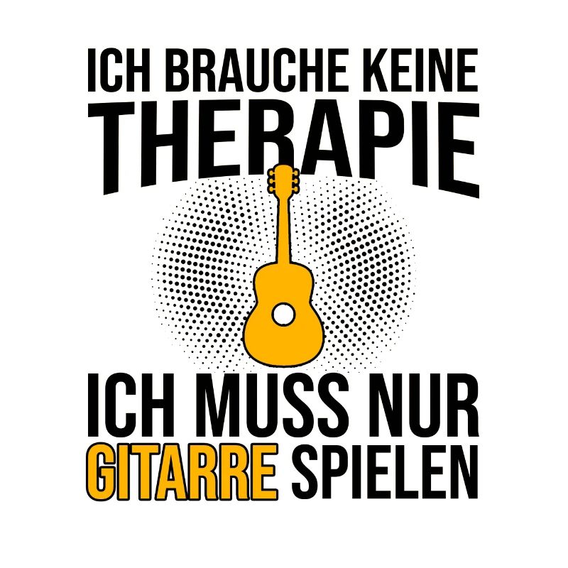 Gitarre Therapie Spruch