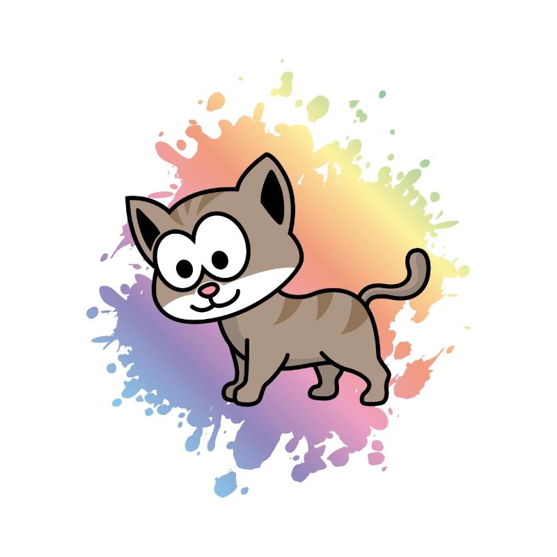 Katze Comic Tier