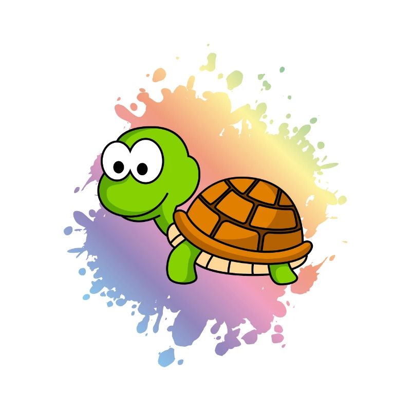 Schildkröte Comic Tier