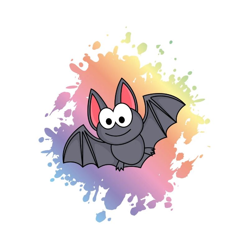 Fledermaus Comic Tier