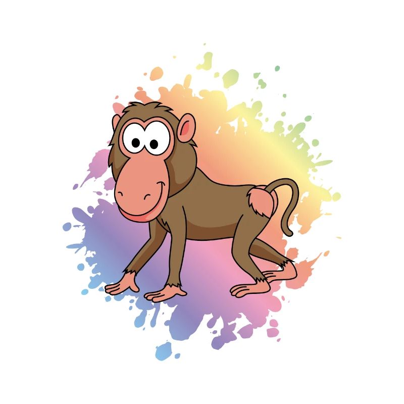 Monkey affe comic