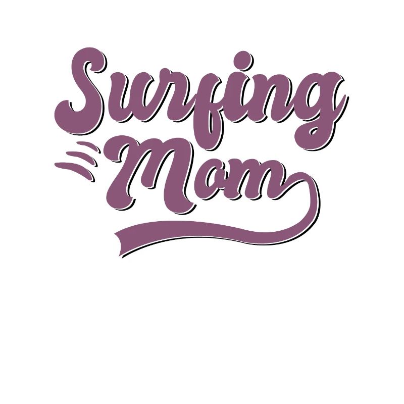 Surfen Mama Geschenk