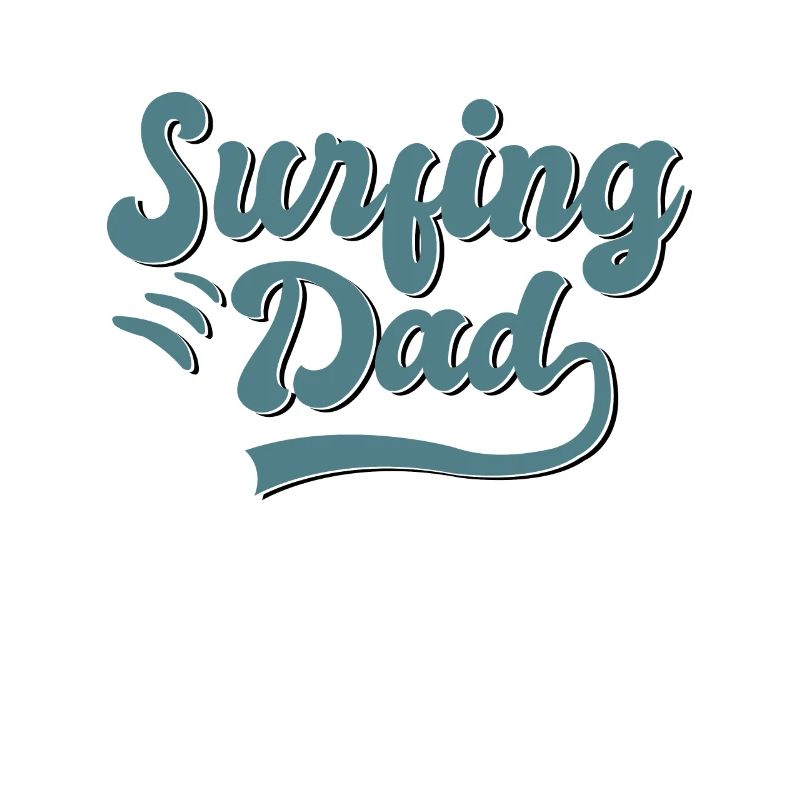 Surfen Papa Geschenk