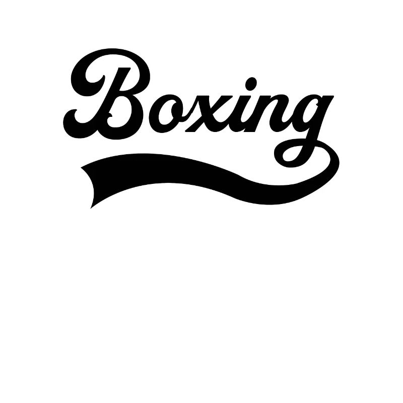 Boxen Schriftzug
