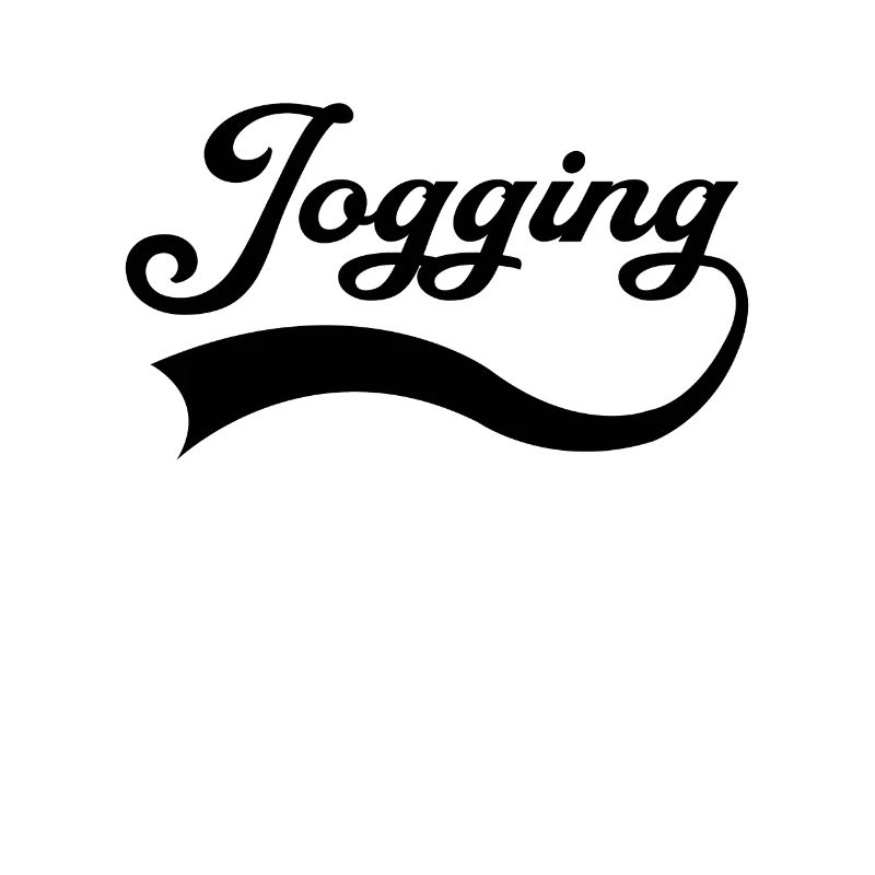 Joggen Schriftzug