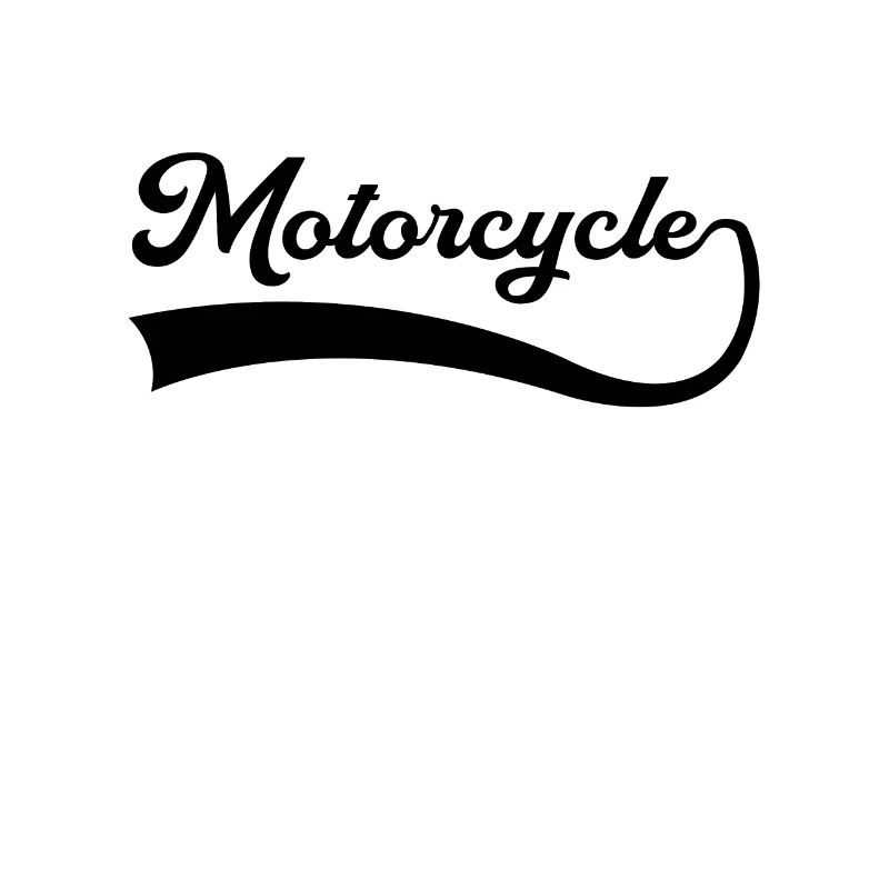 Motorrad Schriftzug