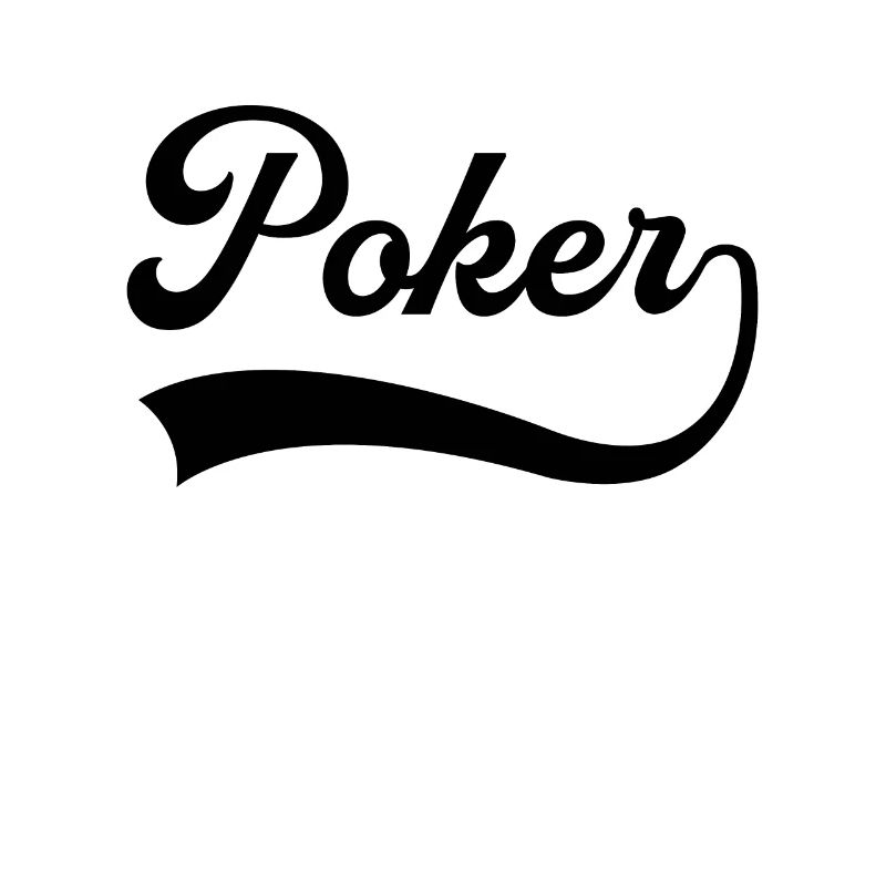 Poker Schriftzug