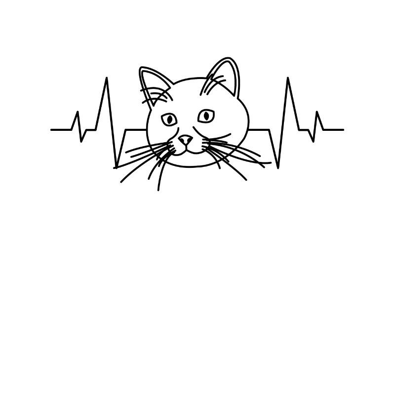 Katze Herzschlag