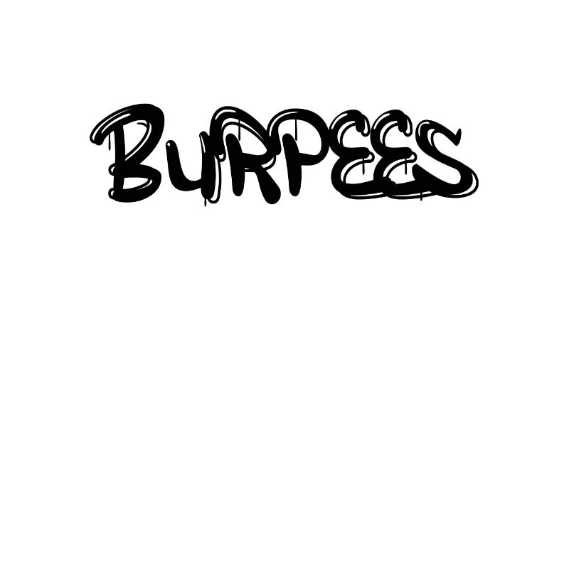 Burpee graffiti