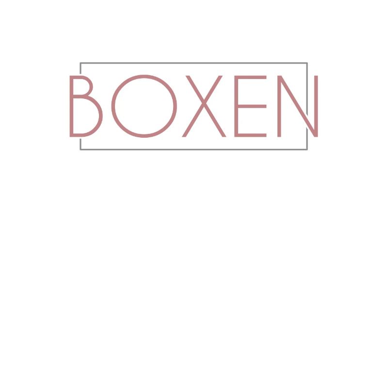 Boxen Schriftzug