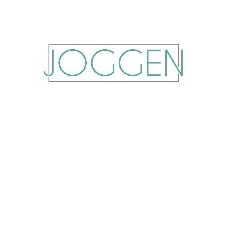 Joggen Schriftzug