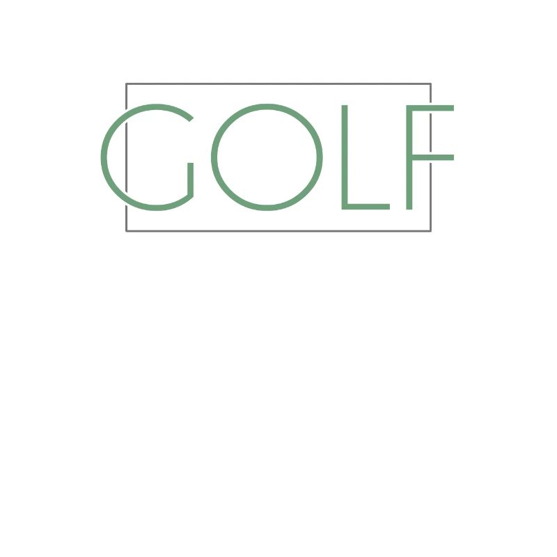 Golf lettering