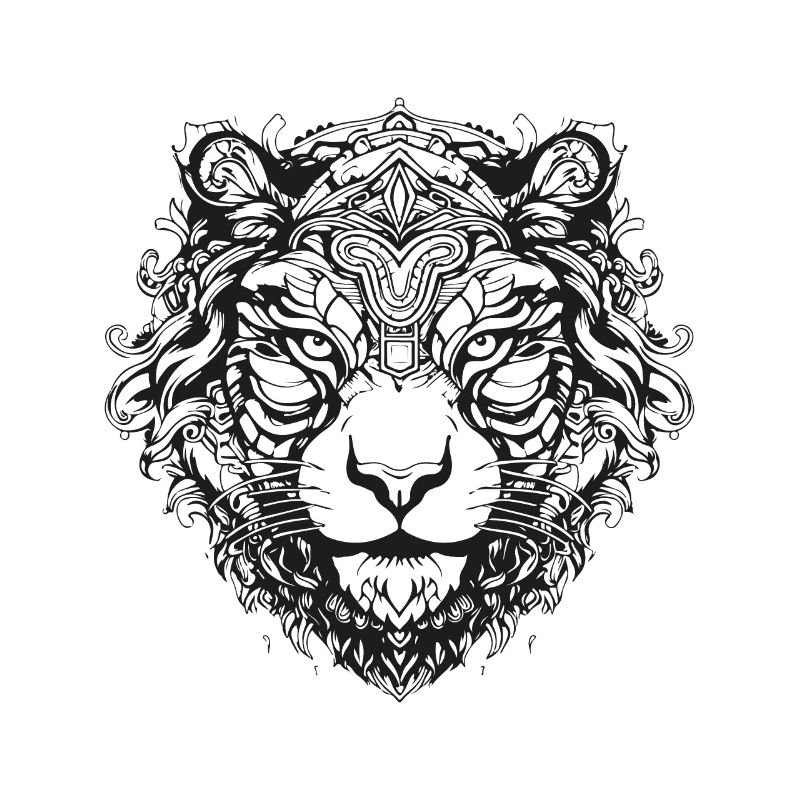 Tiger Mandala Boho
