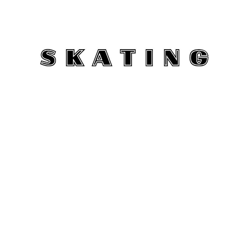 Skating Schriftzug