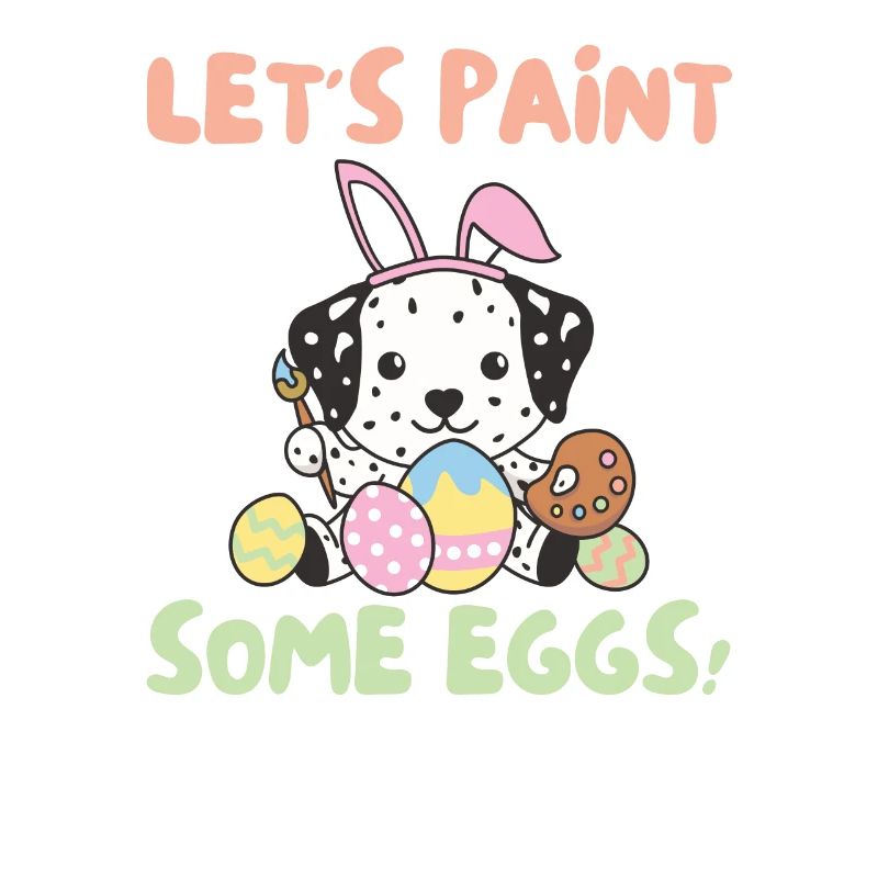 cute dogs for easter dalmatians