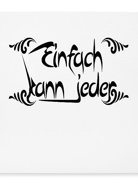 Einfach kann jeder