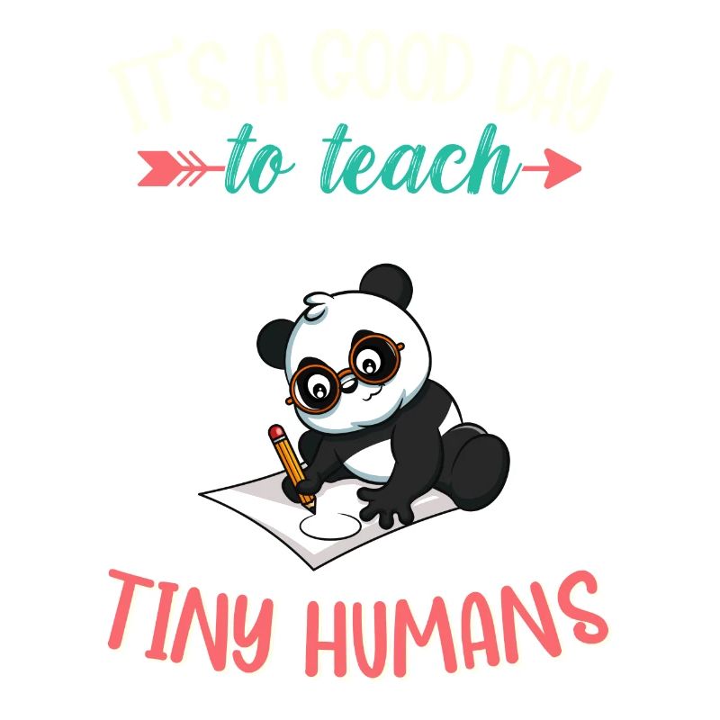 Bonne journée pour enseigner à Tiny Humans Enseignant élémentaire
