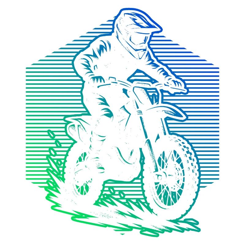 Characterful motocross design