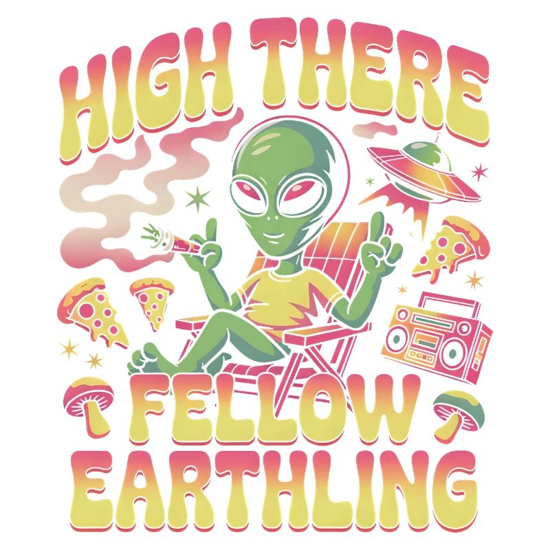 Hoch drauf, Mit-Erdling-Alien